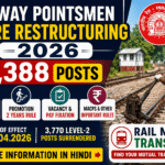 Railway Pointsmen Cadre Restructuring 2026: 10 महत्वपूर्ण नियम