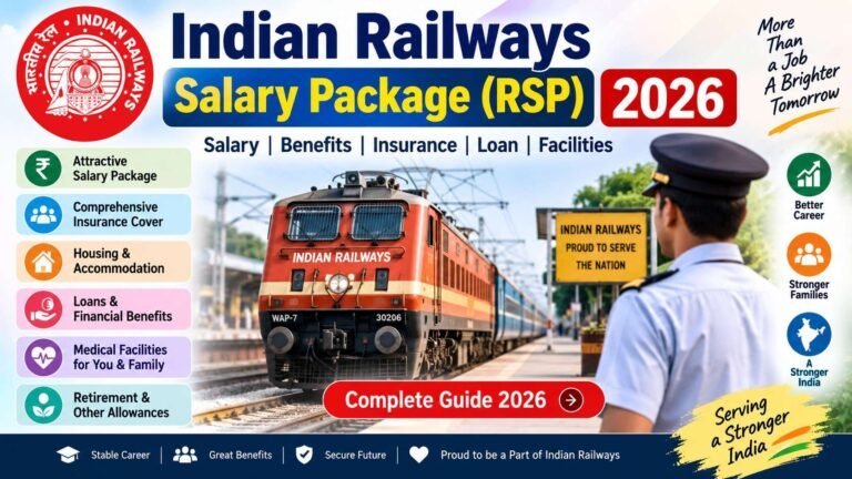 Indian Railways RSP Salary Package 2026 – Complete Details