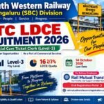 South Western Railway- Bengaluru Division CCTC LDCE Recruitment 2026: